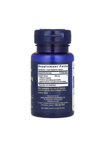 Skin Restoring Ceramides - 30 liquid vcaps Life Extension (369396722)