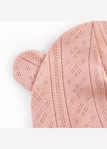 Шапочка з вушками для немовлят Dusty Rose 40 dexter's (322033831)