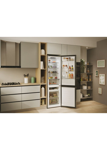 Холодильник CNCQ2T518EX с нижн. мороз., 182.5x54.5х60, холод.отд.-197л, мороз.отд.-82л, 2дв., А+, NF, нерж Candy