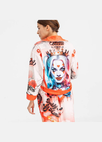Халат женский из плюшевого велюра эксклюзивный Harley Quinn 18335 L-XL FlexDress (336767203)