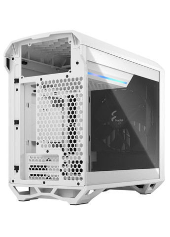 Корпус Torrent Nano Tempered Glass без БП (FD-C-TOR1N-03) White FRACTAL DESIGN (360412334)