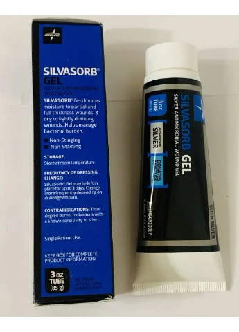 Гель для ран SilvaSorb з іонами срібла антимікробний загоювальний Made in USA 89 мл Medline (395928672)