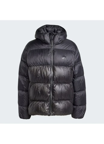 Черный зимний Пуховик adidas