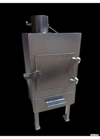 Буржуйка піч сталева з комфоркою для приготування їжі (варильна плита), в комплекті вихід для димоходу, для дров, вугілля, пел ТеплоТехник (269266267)