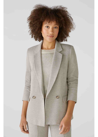 Бежевый женский женский пиджак бежевый Oui - всесезон
