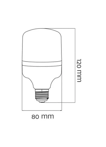Светодиодная лампа TORCH NOVO-20 20W E27 6400K Horoz Electric (387014246)