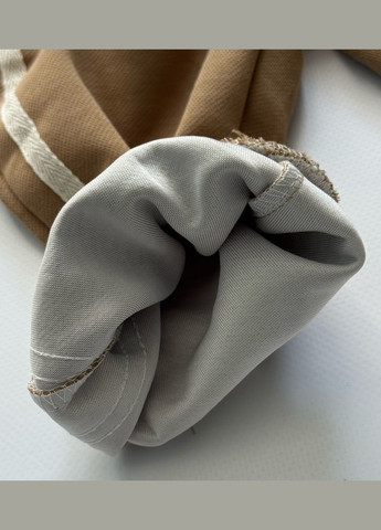 Комбінований демісезонний костюм для хлопчика трійка з левенятком колір світло-коричневий 10887 No Brand