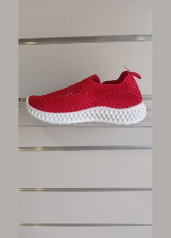 Красные детские текстильные кроссовки 24г 14,7см красный артикул с29 Jong Golf