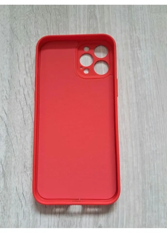 Чохол на 12 Pro Max Червоний силіконовий Silicone Case full No Brand (360896552)