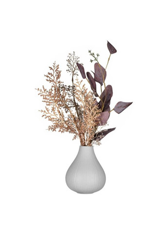 Ваза Lucca AR3802G 13х15.5 см серая Ardesto (335972566)
