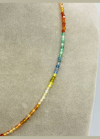 Намистл агат мікс 2 мм 46 см No Brand (315789053)