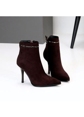 Коричневі демісезонна ботильйони arfis No Brand