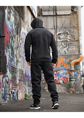 Мужской флисовый костюм Nk black 4 No Brand (363134398)