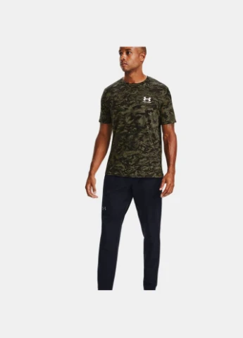 Хакі (оливкова) футболка camo abc Under Armour