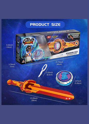 Волчок VI Standard Pack Золотой Воин Феникс (EU654123) Infinity Nado (330058485)