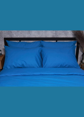 Комплект постельного белья Бязь Gold Люкс «» полуторный евро 160х220 наволочки 2х40х60 (MS-820001688) Moon&Star Sapphire (285717954)