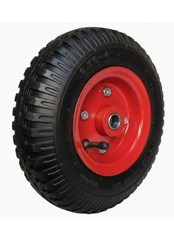 Комплект надувних коліс і ручок для генератора з ручками 20 см Червоний (2104618933) No Brand (373004762)