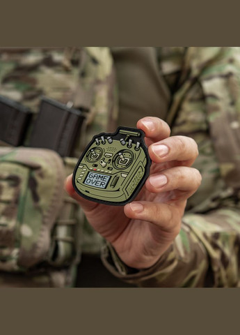 Нашивка пульт FPV олива (PVC) M-TAC (315047757)