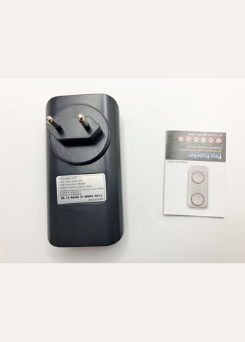 Отпугиватель ультразвуковой Repeller от мышей, тараканов, комаров, насекомых Черный (код: PR150B) Bautech (335821496)