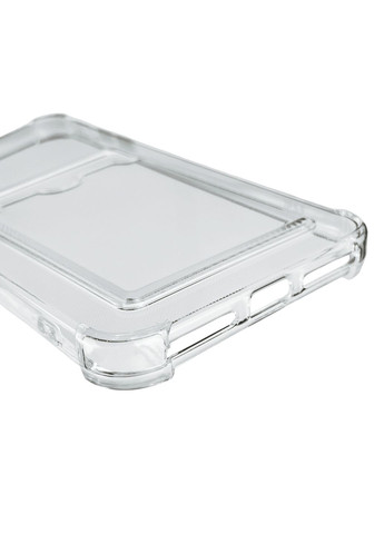 Чехол для iPhone 7 Plus с бронь углами с карманом для визиток карточек k-pop на айфон 7 плюс прозрачный Apple (366021705)