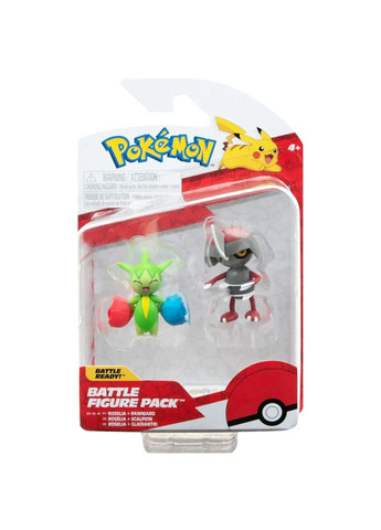 Набор игровых фигурок W15 Battle figure Roselia + Pawniard () Pokemon PKW3006 (328395977)
