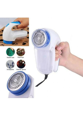 Електрична машинка для видалення катишків JTY-2018 220 В 5 Вт блакитний (2104618611) No Brand (344465684)