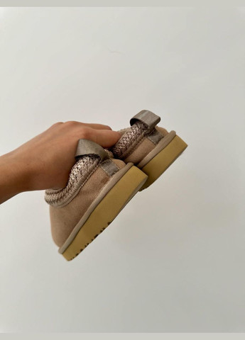 УГГ Сліппер Ультра Міні Платформа Бежеві Tasman Beige Slipper UGG (304537733)