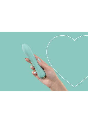 Вибратор с подогревом FairyGasm WowGenie green, подогрев до 42 °C Satisfyer (315498069)