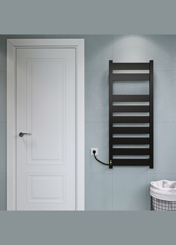 Рушникосушарка Волз 800х500 ER тайм. чорний Kosser (346049026)