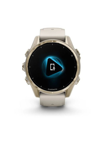 Смарт-годинник Fenix 8 43mm AMOLED Sapphire Soft Gold with Fog Gray Silicone (010-02903-18) Garmin (364872137)