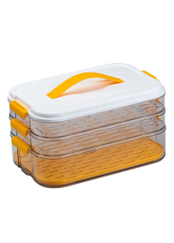 Контейнер для хранения и замораживания продуктов трехъярусный 32*21*16,5 см, TS Kitchen (328603399)