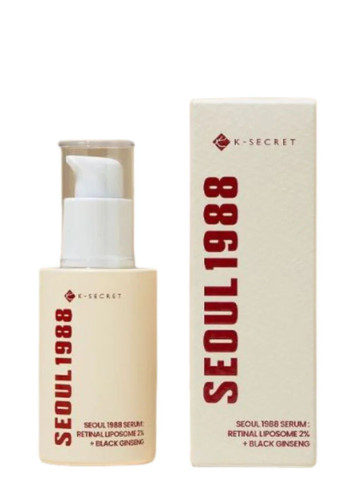 Антивікова сироватка з ретиналем KSECRET SEOUL 1988 Serum Retinal Liposome 2% + Black Ginseng 30ml K-Secret (313863217)