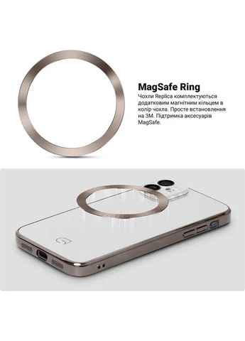 Чохол Replica MagSafe для Apple iPhone 11 White (ARM76173) ArmorStandart (323121294)