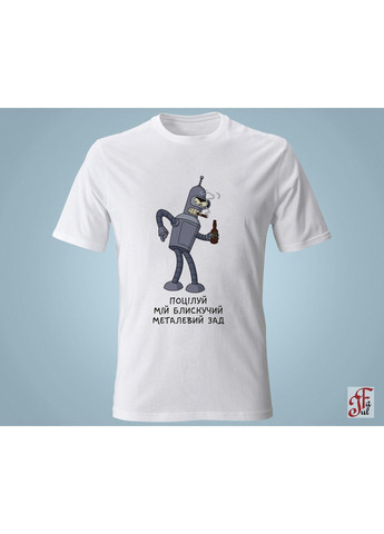 Жіноча футболка з принтом Бендер Поцілунок мій... XXL ЗаСвіт - (280940600)