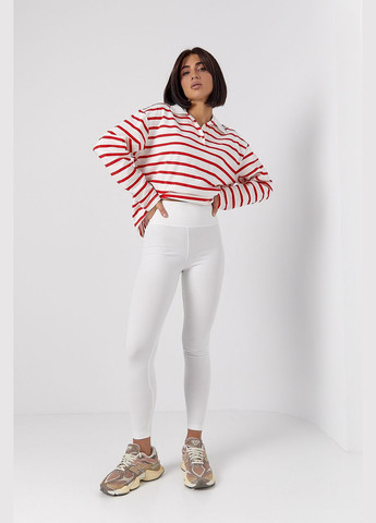 Лосини з еластичного трикотажу - коричневий Lurex (324392641)