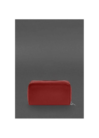 Сумка женская из натуральной кожи клатч купюрник 4.0 красный краст BlankNote (302007985)