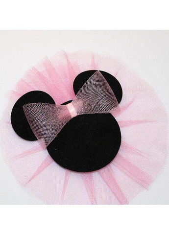 Нашивка тканева з декором "Мінні" d= (4723) No Brand (351365085)