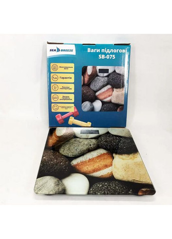 Весы стеклянные напольные SB-075 Sea Breeze (362027656)