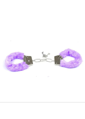 Наручники с мехом для интимных ролевых игр розовые. No Brand (341310010)