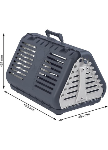 Складная переноска для домашних животных Toby (40008) Rotho (334005212)