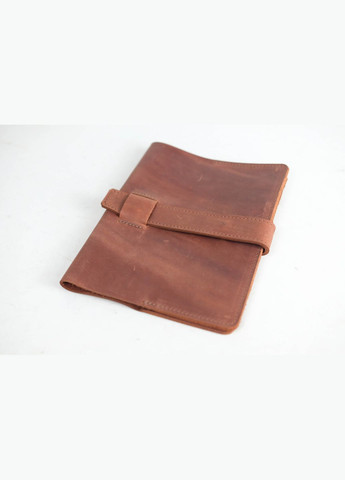 Кожаная обложка для блокнота А5 Дизайн №7, натуральная Винтажная кожа, цвет Коньяк Berty (299397097)