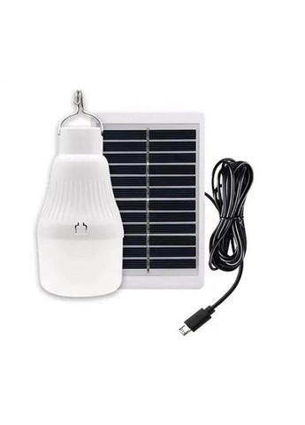 Ліхтар акумуляторна лампа CL-022 LED лампа ліхтарик сонячна панель 10 Вт Cclamp (304253324)