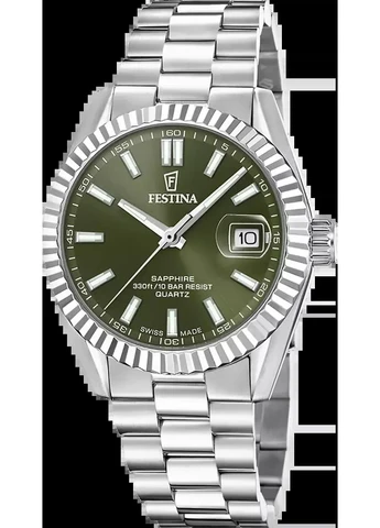 Годинник чоловічий F20084/C Classic Steel Swiss Made No Brand (399924875)