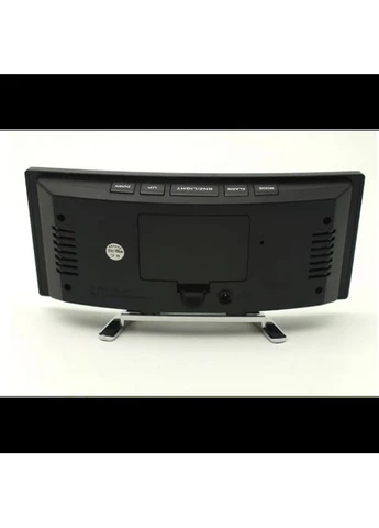 Электронные зеркальные часы настольные EDLT DT-6507 Черные с Зелёной подсветкой MDR No Brand (385866932)
