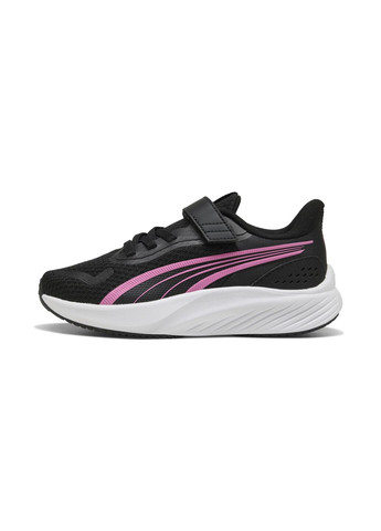 Черные всесезонные детские кроссовки pounce lite sneakers kids Puma