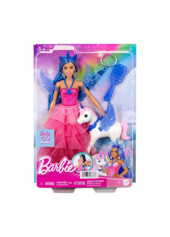 Кукла-аликорн "Удивительный сапфир" серии Дримтопия цвет разноцветный ЦБ-00250289 Barbie (297136963)