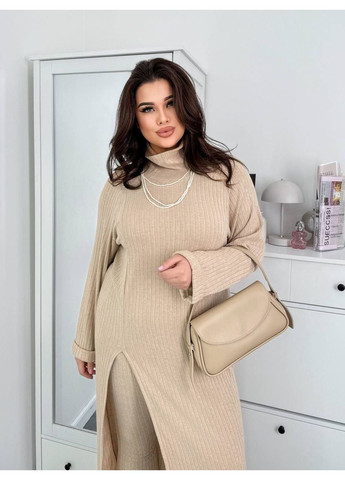 Стильний костюм ангора рубчик (туніка + штани) ✨ ЗАМІР В ОПИСІ DK/DL Мода без кордонів (369713458)