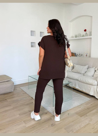 Костюм трійка крепжатка штани+футболка+сорочка No Brand (331019006)