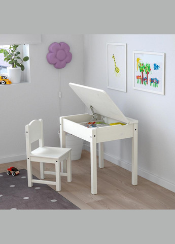 Письмовий стіл дитячий ІКЕА SUNDVIK 60х45 см (40201737) IKEA (278408689)