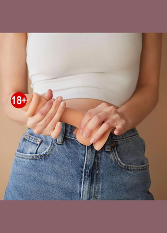 Фалоімітатор SLIDING SKIN REALISTIC DILDO VANILLE - XXL Strap-On-Me (303884741)